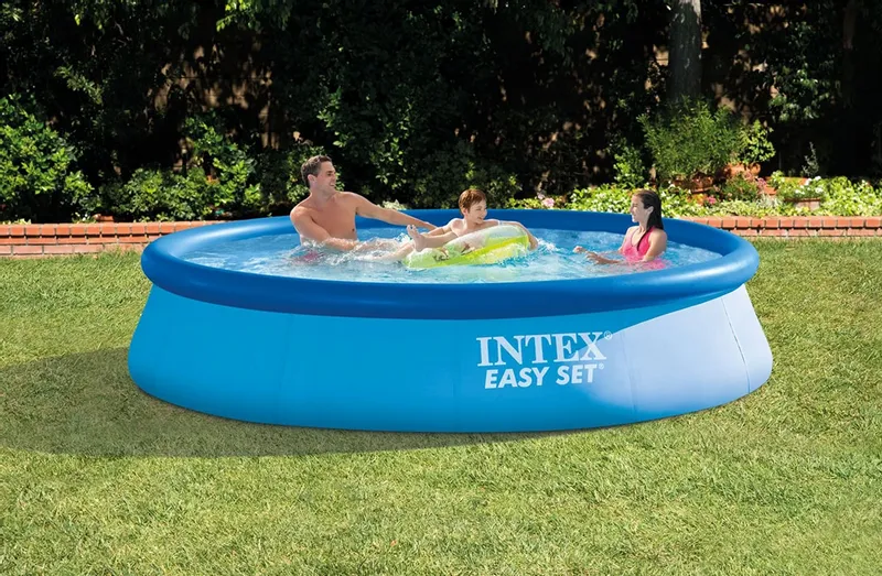 Intex Easy Set Pool - 366 X 76 Cm - Met Filterpomp 4 Intex Easy Set Pool - 366 X 76 Cm - Met Filterpomp - Afbeelding 2