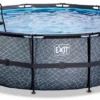 EXIT TOYS EXIT Stone Zwembad - 450 X 122 Cm - Met Zandfilterpomp En Trap 2 EXIT TOYS EXIT Stone Zwembad - 450 X 122 Cm - Met Zandfilterpomp En Trap -Zwembad Wereld 637 1200 exit stone zwembad o450x122cm met zandfilterpomp grijs