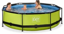EXIT TOYS EXIT Lime Zwembad - 300 X 76 Cm - Met Filterpomp -Zwembad Wereld 649 1200 exit 30 12 10 40 int 3