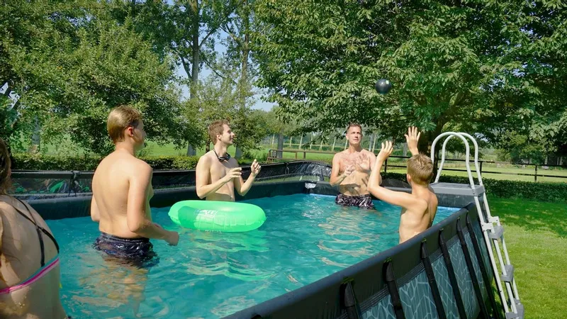 EXIT TOYS EXIT Wood Zwembad - 540 X 250 X 122 Cm - Met Zandfilterpomp En Trap 8 EXIT TOYS EXIT Wood Zwembad - 540 X 250 X 122 Cm - Met Zandfilterpomp En Trap - Afbeelding 6