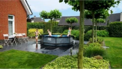 EXIT TOYS EXIT Wood Zwembad - 300 X 76 Cm - Met Filterpomp -Zwembad Wereld 678 1200 exit 30 12 10 10 int 8