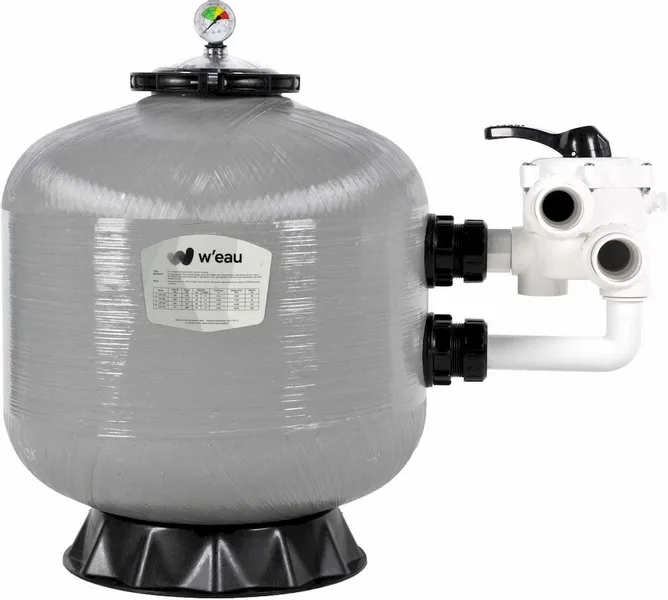 W'eau SPP-650 Polyester Versterkt Side Mount Zandfilter 16m³ 3 W'eau SPP-650 Polyester Versterkt Side Mount Zandfilter 16m³