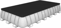 Bestway Power Steel Rectangular Zwembad - 732 X 366 X 132 Cm - Met Zandfilterpomp En Accessoires -Zwembad Wereld bestway power steel rectangular zwembad 732 x 366 x 132 cm set 3