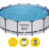 Bestway Steel Pro MAX Zwembad - 366 X 100 Cm - Met Filterpomp En Accessoires -Zwembad Wereld bestway steel pro max zwembad 366 x 100 cm