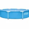 Intex Metal Frame Pool - 244 X 51 Cm 2 Intex Metal Frame Pool - 244 X 51 Cm -Zwembad Wereld intex metal frame pool 244 x 51 cm