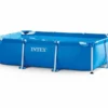 Intex Metal Frame Pool - 260 X 160 X 65 Cm 1 Intex Metal Frame Pool - 260 X 160 X 65 Cm -Zwembad Wereld intex metal frame pool 260 x 160 x 65 cm 1
