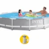 Intex Prism Frame Pool - 366 X 76 Cm - Met Filterpomp -Zwembad Wereld intex prism frame pool 366 x 76 cm met filterpomp 1