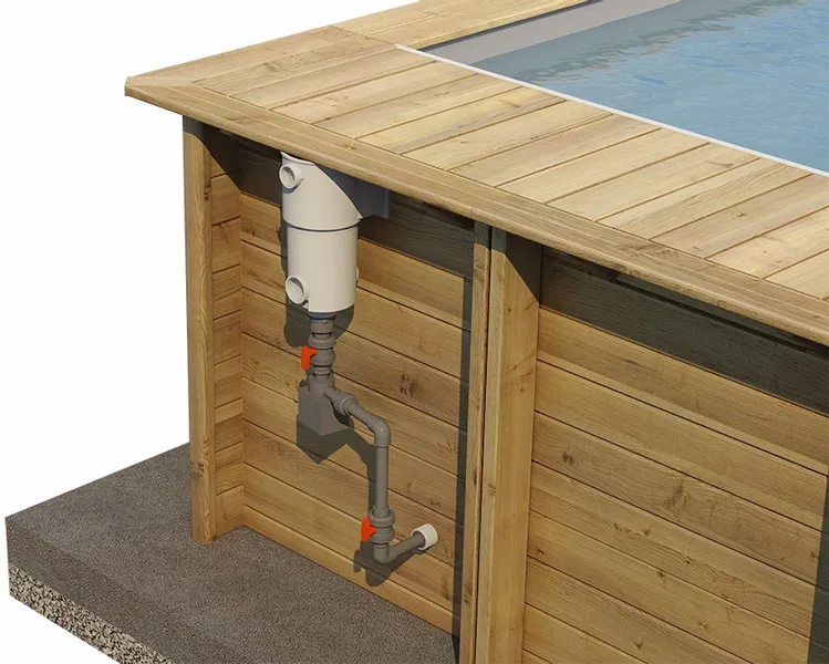 BWT Compact Stadszwembad - 6.00 X 2.50 X 1.33 M - Met Filterpomp - Afbeelding 3