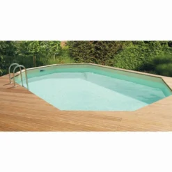 Gardipool Oblong 8.10 X 4.60 X 1.33 M Houten Zwembad -Zwembad Wereld oblong4 3