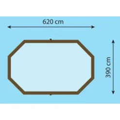 Gardipool Oblong 6.20 X 3.90 X 1.46 M Houten Zwembad 15 Gardipool Oblong 6.20 X 3.90 X 1.46 M Houten Zwembad -Zwembad Wereld oblong6 2