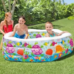 Intex Ocean Reef Pool Kinderzwembad 191 X 178 X 61 Cm 5 Intex Ocean Reef Pool Kinderzwembad 191 X 178 X 61 Cm -Zwembad Wereld ocen reef pool 1