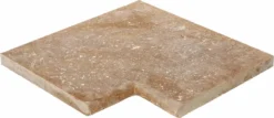 Scandi Roc Kiruna Randtegel - Golden Brown -Zwembad Wereld scandi roc kiruna randtegel golden brown hoek