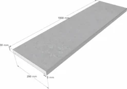 Scandi Roc Modena Randtegel - Soft Sand 7 Scandi Roc Modena Randtegel - Soft Sand -Zwembad Wereld scandi roc modena randtegel afmetingen