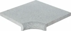 Scandi Roc Napoli Randtegel - Diamond Grey -Zwembad Wereld scandi roc napoli randtegel diamond grey hoek radius