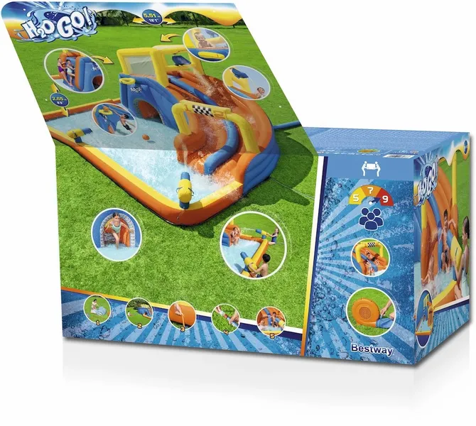 Bestway H2OGO! Super Speedway Mega Waterpark 18 Bestway H2OGO! Super Speedway Mega Waterpark - Afbeelding 16