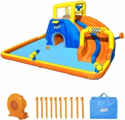 Bestway H2OGO! Super Speedway Mega Waterpark 27 Bestway H2OGO! Super Speedway Mega Waterpark -Zwembad Wereld speedway 1