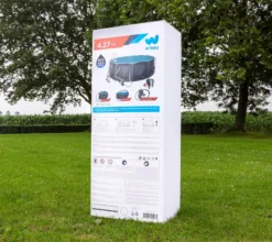 W'eau Steel Frame Zwembad - 427 X 122 Cm - Met Filterpomp En Accessoires -Zwembad Wereld w eau zwembad doos