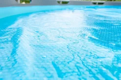 W'eau Steel Frame Zwembad - 427 X 122 Cm - Met Filterpomp En Accessoires -Zwembad Wereld w eau zwembad noppenfolie detail