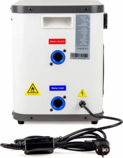 W'eau Mini Power Zwembad Warmtepomp - 4 KW -Zwembad Wereld w eau mini power 4kw zwembad warmtepomp 4 2